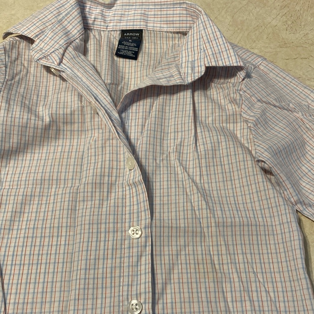Boys plaid shirt